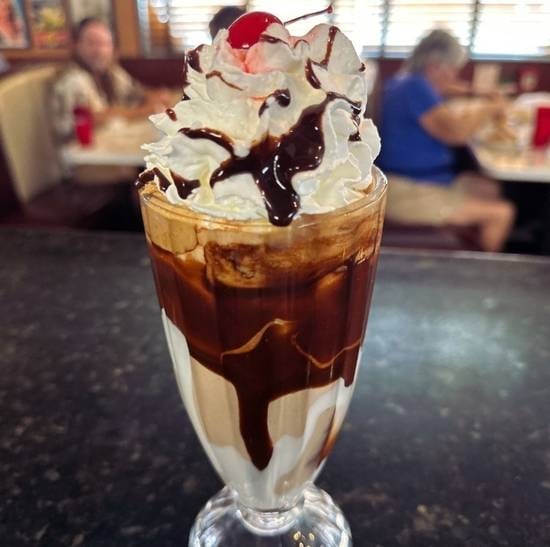 Peanut Butter & Chocolate Shake.