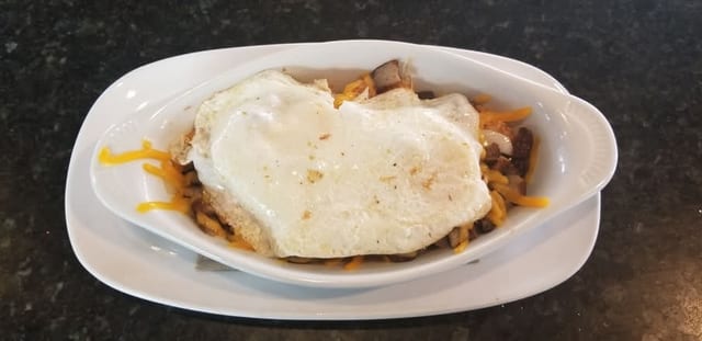 Tater Tot Breakfast Bowl.