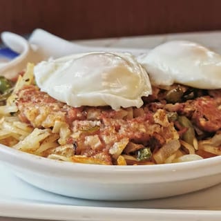 Corn Beef Hash & Eggs