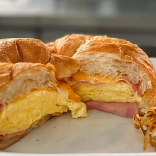 Croissant Egg Sandwich
