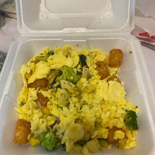 Veggie Tater Tot Bowl